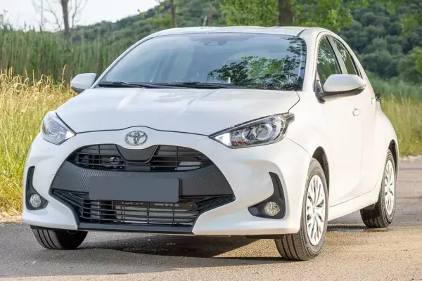 Toyota Yaris for rent in Montenegro