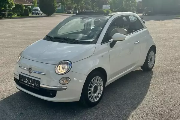 Fiat 500C for rent in Montenegro