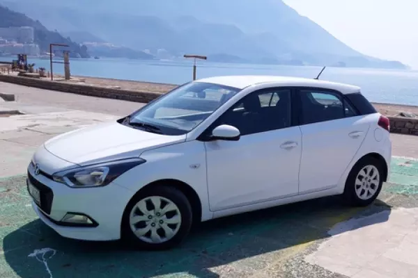 Hyundai i20 for rent in Podgorica