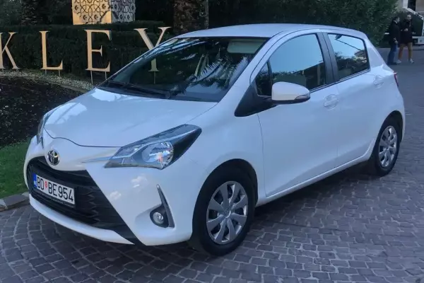 Toyota Yaris for rent in Montenegro