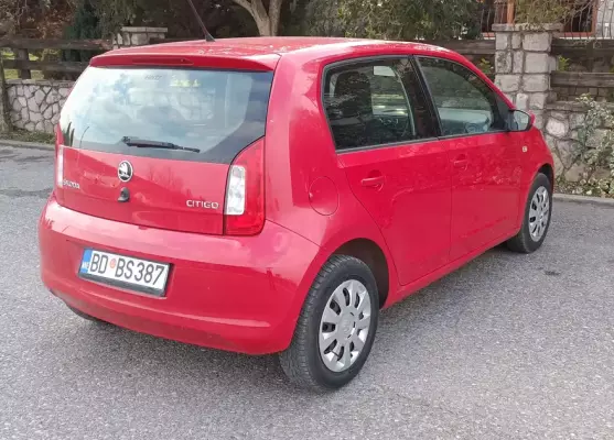 Skoda Citigo for rent in Montenegro