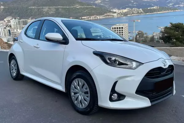 Toyota Yaris for rent in Montenegro