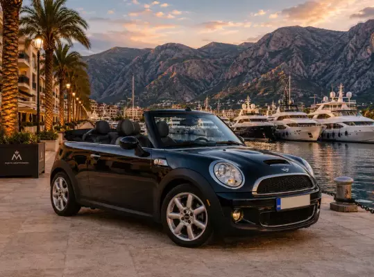 Mini Cooper S for rent in Rezevici