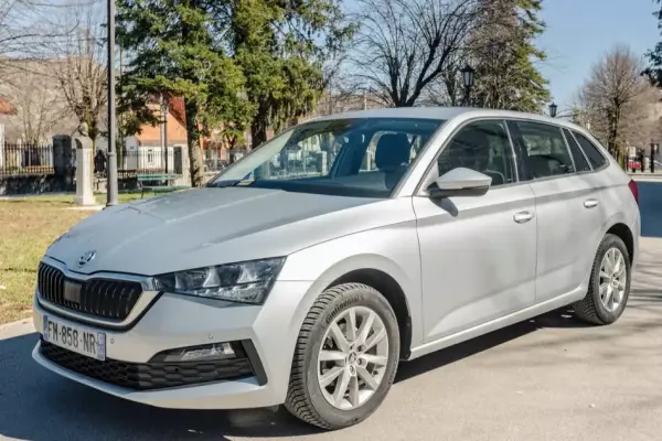 Skoda Scala for rent in Montenegro