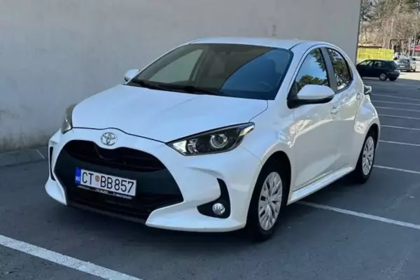 Toyota Yaris for rent in Montenegro