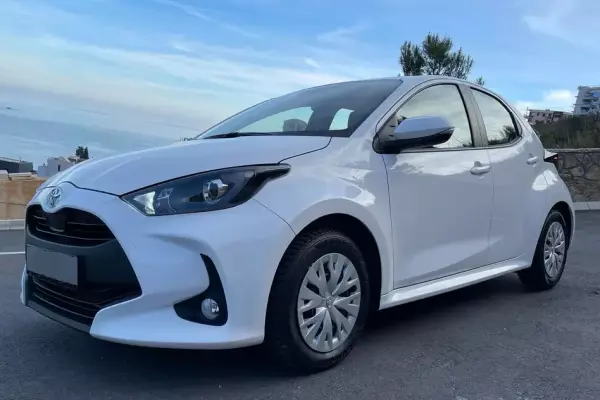 Toyota Yaris for rent in Montenegro