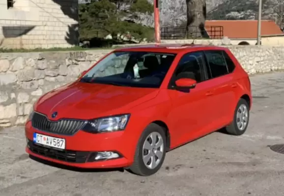 Skoda Fabia for rent in Podgorica