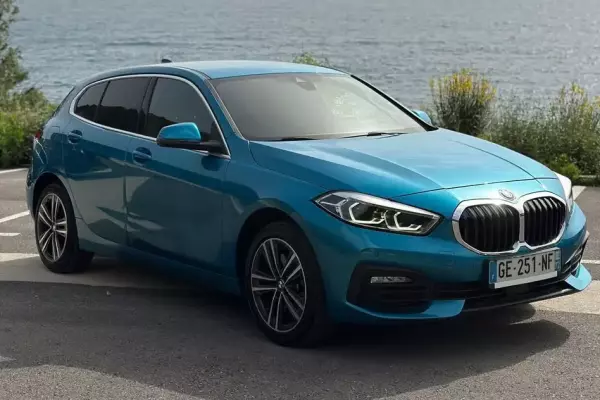 BMW 116d for rent in Montenegro