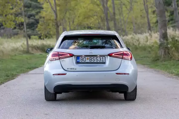 Mercedes A180 for rent in Rose