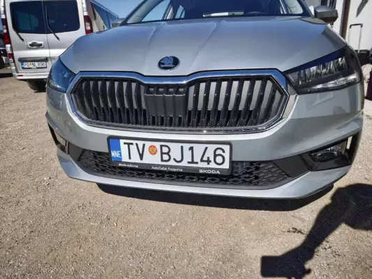Skoda Fabia for rent in Podgorica