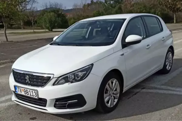 Peugeot 308 for rent in Tivat