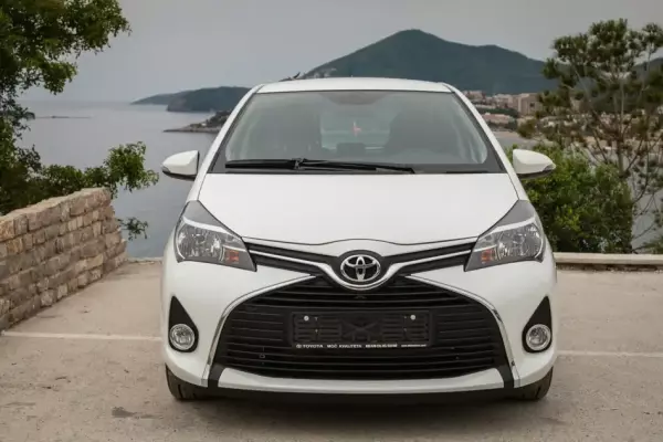 Toyota Yaris for rent in Montenegro
