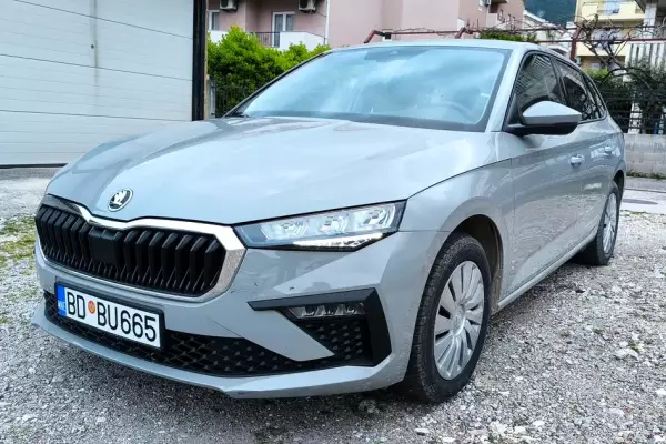 Skoda Scala for rent in Montenegro