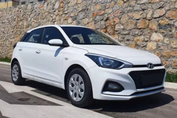 Hyundai i20 for rent in Podgorica