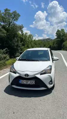 Toyota Yaris for rent in Montenegro