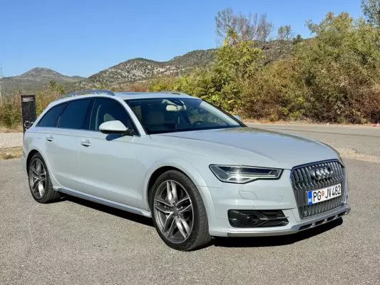 Audi A6 for rent in Montenegro