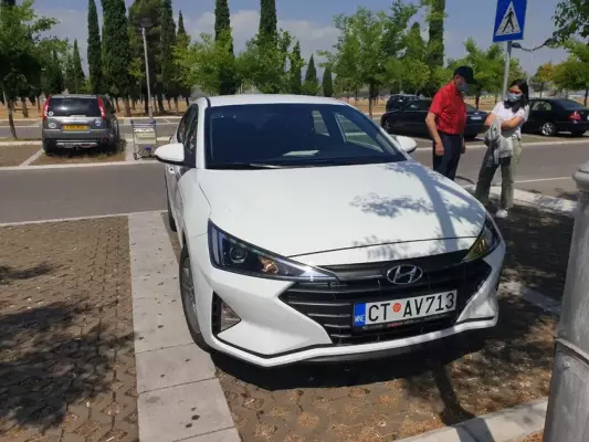 Hyundai Elantra for rent in Montenegro