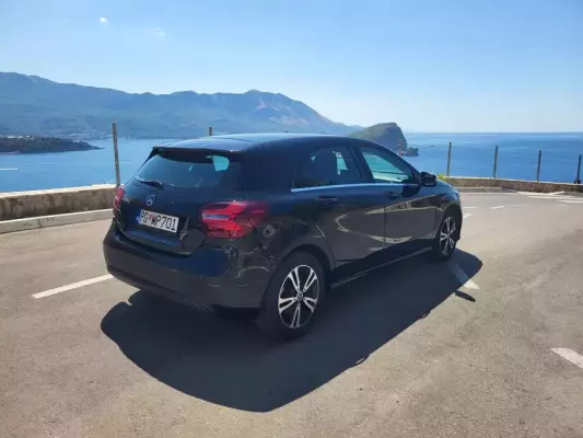 Mercedes A180 for rent in Kotor