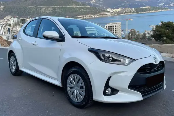 Toyota Yaris for rent in Perast